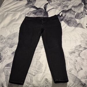 Maurices Black Ankle Jeans